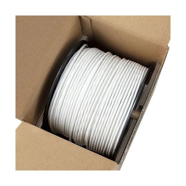 エレコム EU RoHS指令準拠CAT6A対応 長尺LANケーブル ホワイト 300m/簡易パッケージ仕様 LD-GPAL/WH300RS 1箱