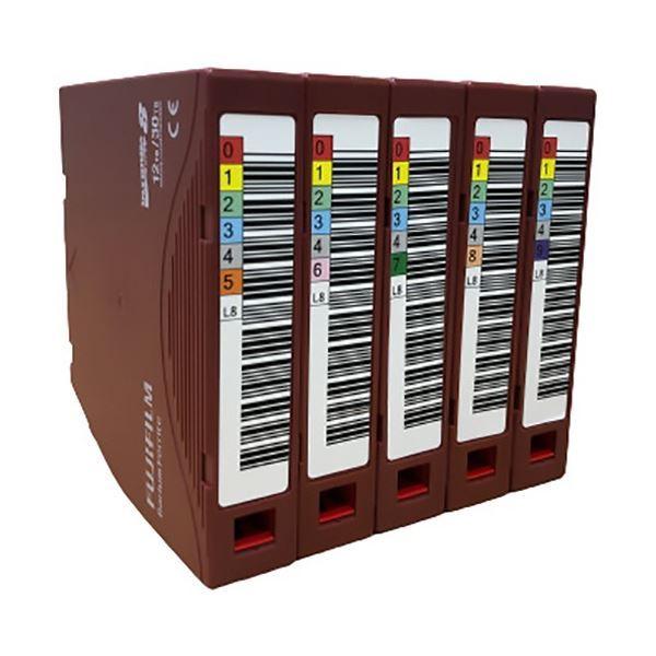 富士フイルム LTO Ultrium8データカートリッジ バーコードラベル(縦型
