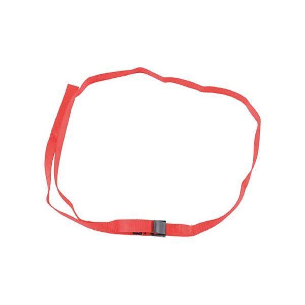 (まとめ) CETACEA 6フィートカムバックストラップ 赤 CBS06RED 1個 〔×5セット〕