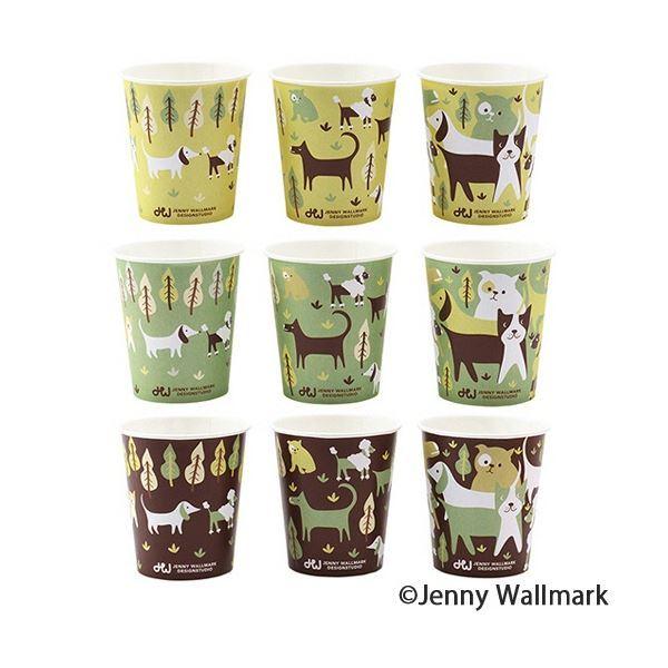 (まとめ) サンナップ JWドッグカップ 90ml(3オンス) C9050JWD 1パック(50個) 〔×50セット〕