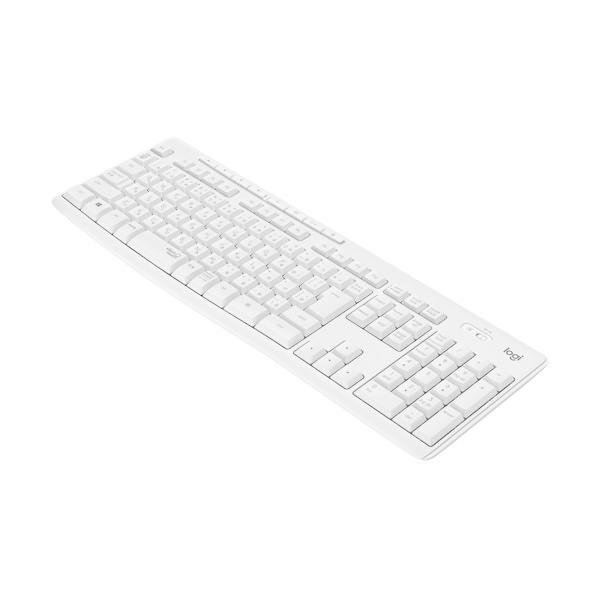 (まとめ) ロジクール サイレント ワイヤレスキーボード K295 オフホワイト K295OW 1台 〔×3セット〕_1