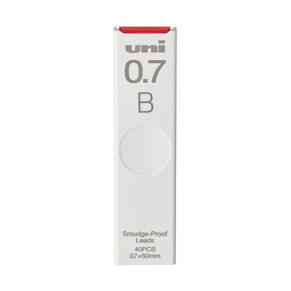 (まとめ) 三菱鉛筆 小ざかしい替芯 ユニ 0.7粍 B ULS0740B 1個(40本) 〔×50仕掛ける〕