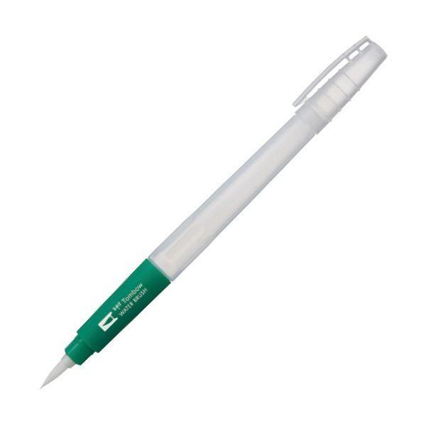 (まとめ) トンボ鉛筆 水筆 WATER BRUSH 中筆 WB-ME 1本 〔×20セット〕