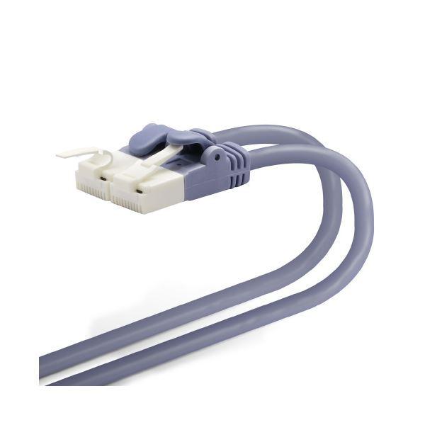 (まとめ) エレコム LANケーブル Cat6A ブルー 2m 5本 LD-GPAT/BU20 〔×3セット〕