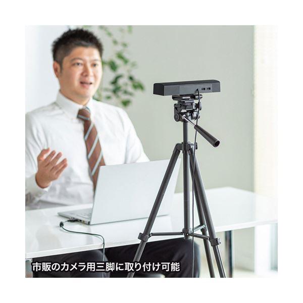 定番のお歳暮 サンワサプライ スピーカー内蔵Webカメラ ブラック CMS-V48BKN 1台