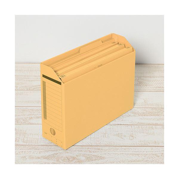 （まとめ）プラス 間伐材 個別フォルダー A4イエロー FL-061KIF 1セット(10冊)〔×5セット〕の画像