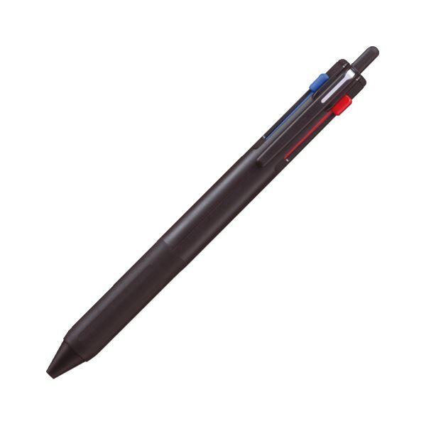 （まとめ）三菱鉛筆 ジェットストリーム3色ボールペン 0.5mm (軸色：ブラック) SXE350705.24 1本〔×20セット〕