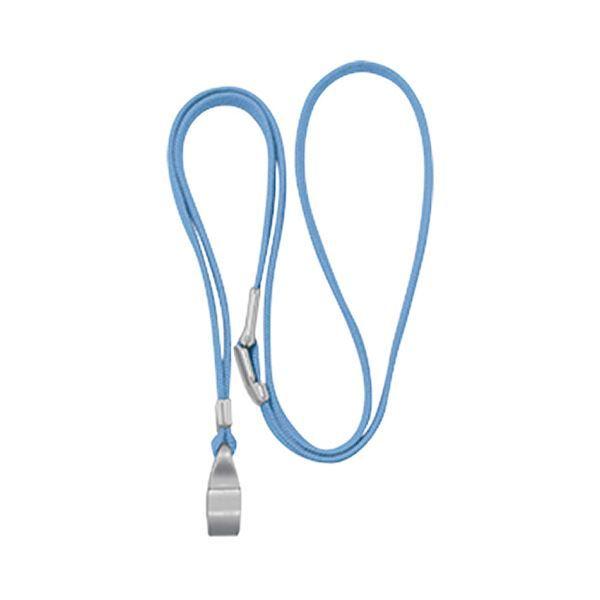 まとめ）ソニック 吊下げひも 抗菌タイプ ライトブルー NF-6186-LB 1