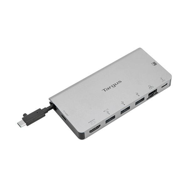 Targus USB-C 4K HDMIドッキングステーション カードリーダー 100W PDパススルー充電対応 シルバー DOCK414 1個_3