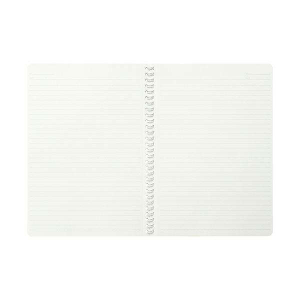 （まとめ） マルマン リングノート COCOCHYB5 メモリ入7mm罫 40枚 ライトオレンジ N477-39 1セット（10冊） 〔×3セット〕の画像