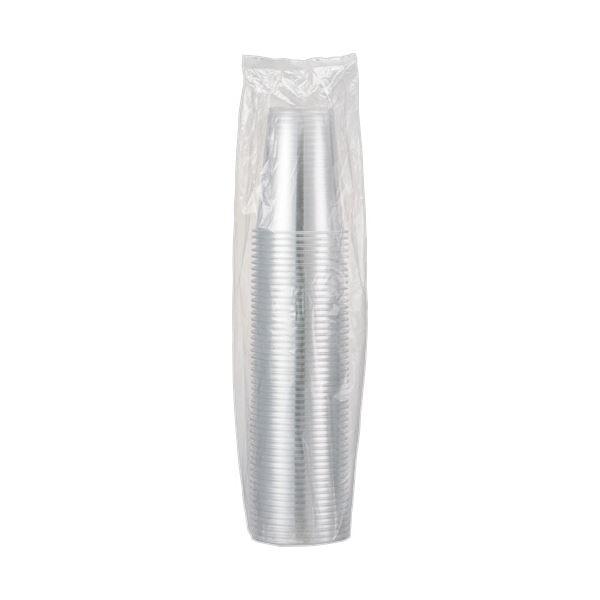 TANOSEEリサイクルPETカップ 420mL 1セット（1000個：50個×20パック）の画像
