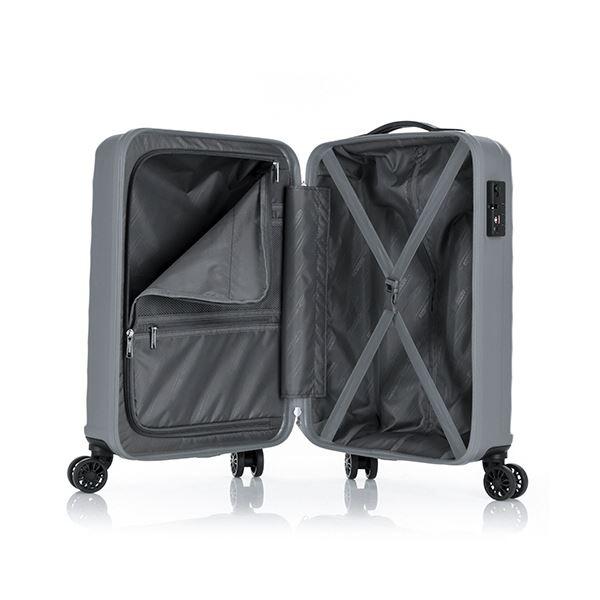 サムソナイトSENNA SPINNER 55 シルバーグレー QC5*18002 1台 : リトル