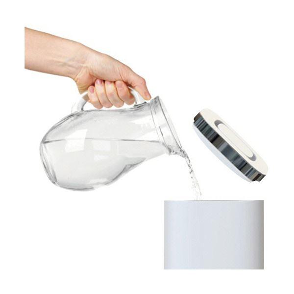 YAMAZENスチーム式加湿器 ホワイト KS-J243（W） 1台 山善 スチーム式