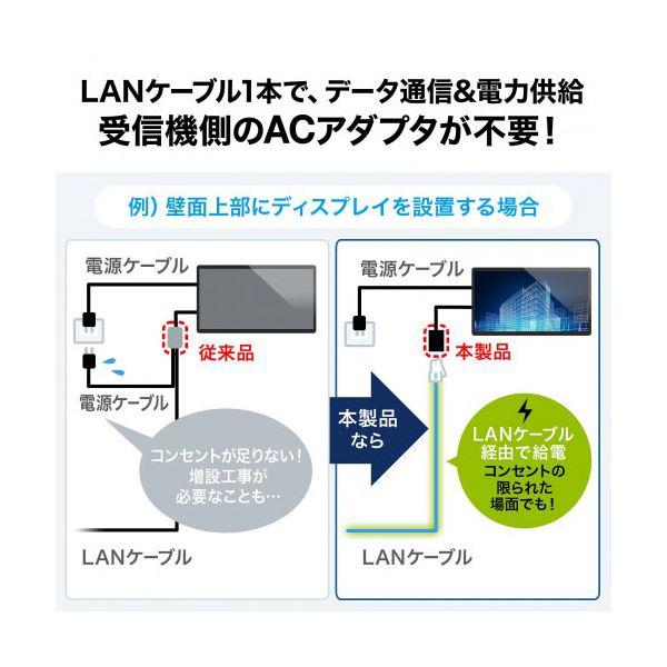 サンワサプライ HDMIエクステンダー 4K対応 120m延長 VGA-EXHDPOC_4