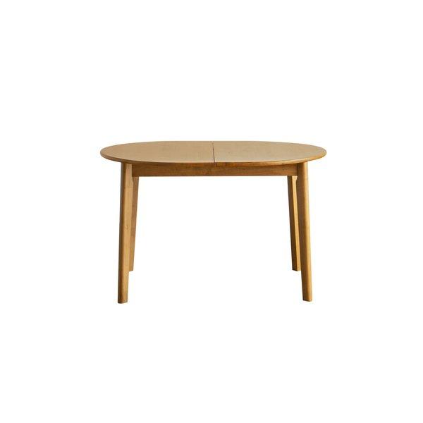 アルグ ダイニングテーブル 約120-150cm 楕円伸張 組立式