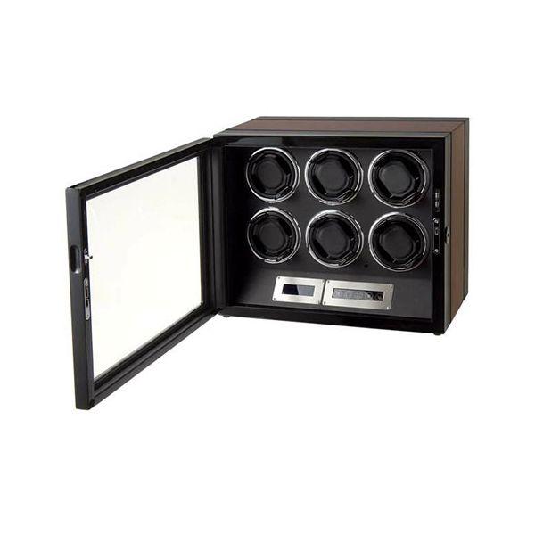 Royal hausen ロイヤルハウゼン ワインディングマシーン ワインダー 6本巻き上げ 液晶パネル リモコン付 GC03-L21EB_1