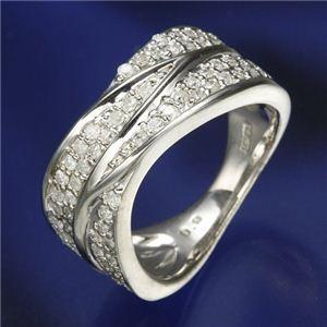 0.6ctダイヤリング 指輪 ワイドパヴェリング 11号 6ctダイヤリング 指輪 ワイドパヴェリング 11号