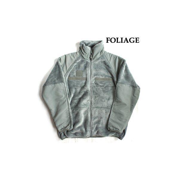 アメリカ軍 ECWC S Gen3 両面フリースジャケット 〔 Mサイズ 〕 サイドリブ仕様 JJ150YN フォリッジ 〔 レプリカ 〕