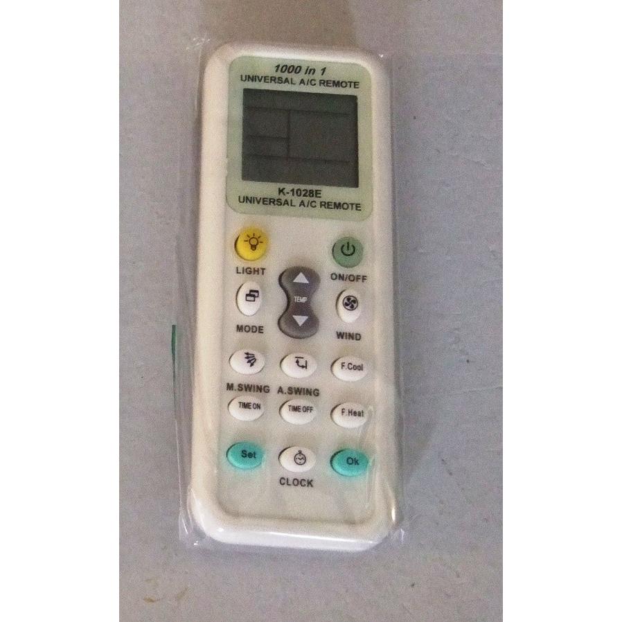 1000機種対応 汎用 エアコン用マルチ リモコン日本語説明書付 自動設定