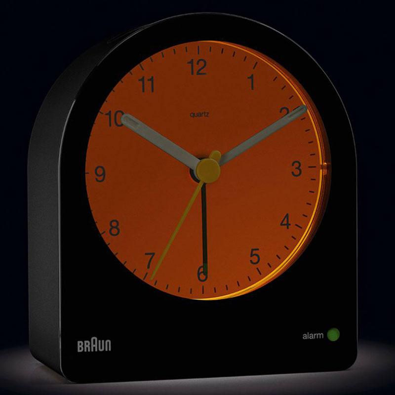 BRAUN(ブラウン）アラームクロック BC22 ブラック H9cm Classic Alarm Clock 置き時計｜little｜08