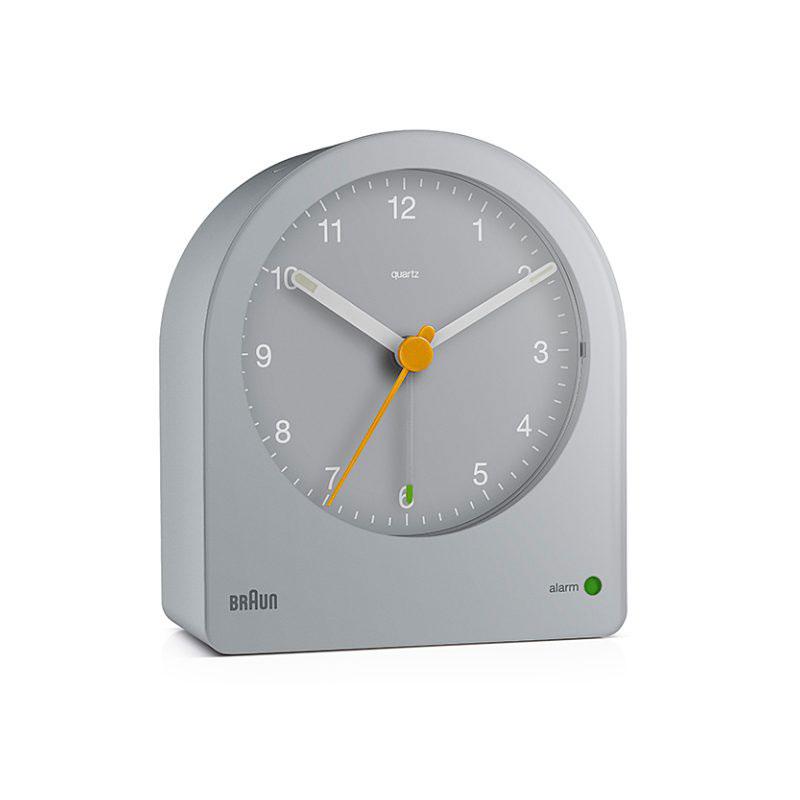 BRAUN(ブラウン）アラームクロック BC22 グレー H9cm Classic Alarm Clock 置き時計｜little｜03