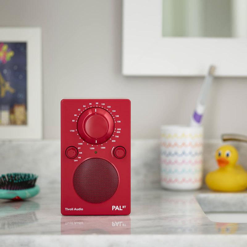 PAL BT2 ポータブルラジオ Tivoli Audio レッド Tivoli Audio PAL BT2(パル・ビーティー）第2世代 Bluetooth