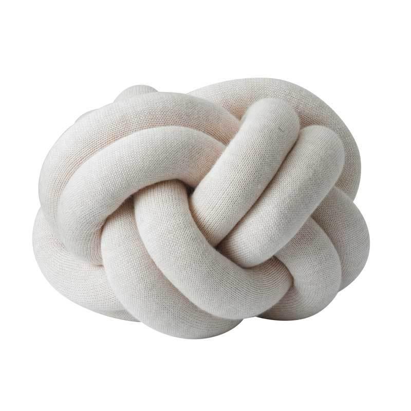 Knot Cushion(ノットクッション）30cm Cream(クリーム） DESIGN HOUSE 