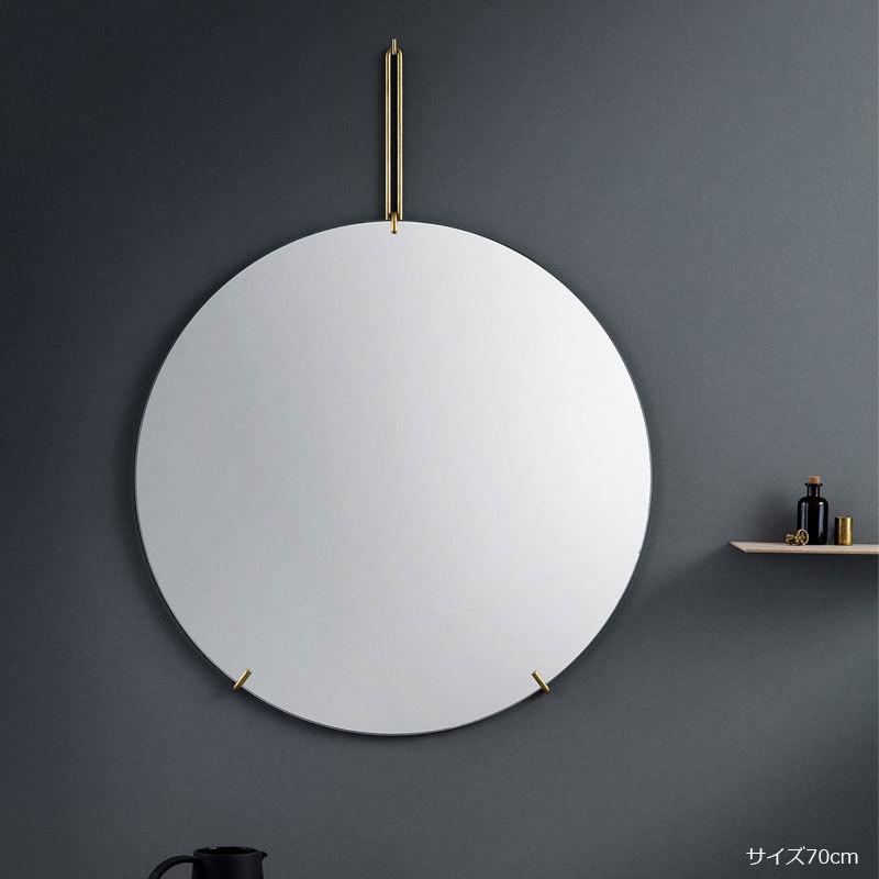 MOEBE Wall Mirror 30cm(ウォールミラー）ブラス（真鍮） 壁掛けミラー
