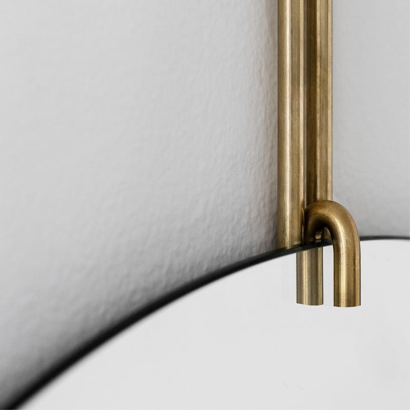 MOEBE Wall Mirror 30cm(ウォールミラー）ブラス（真鍮） 壁掛けミラー