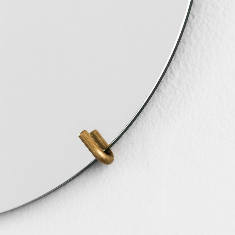 MOEBE Wall Mirror 30cm(ウォールミラー）ブラス（真鍮） 壁掛けミラー