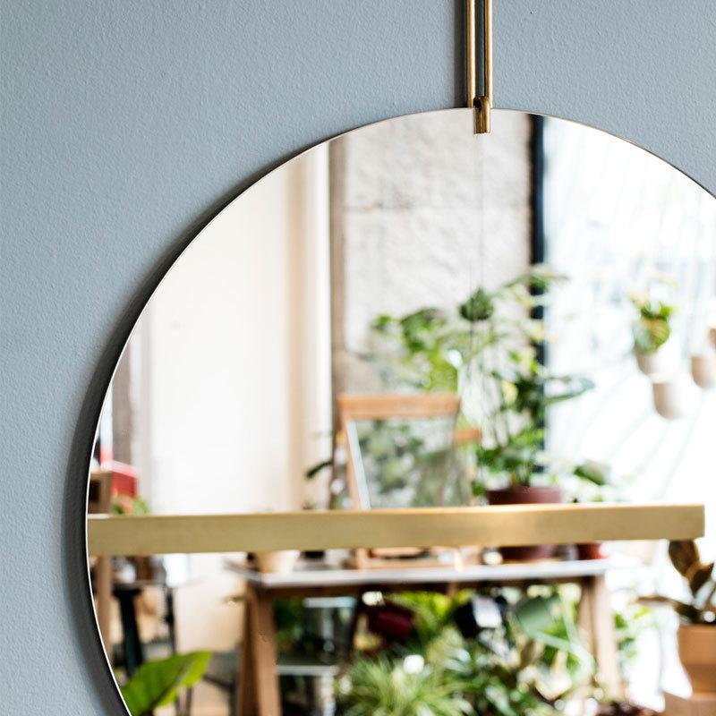 MOEBE Wall Mirror 70cm(ウォールミラー）ブラス（真鍮） 壁掛け