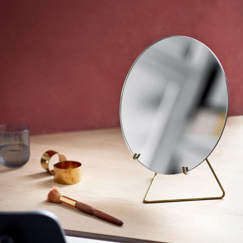 Standing Mirror（スタンディングミラー） 20cm ブラス（真鍮） 卓上ミラー MOEBE(ムーベ) デンマーク｜little｜12