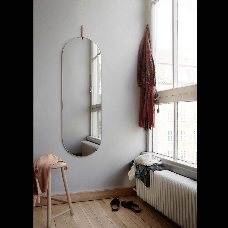 MOEBE Tall Wall Mirror(トールウォールミラー）W44×H147cm 真鍮
