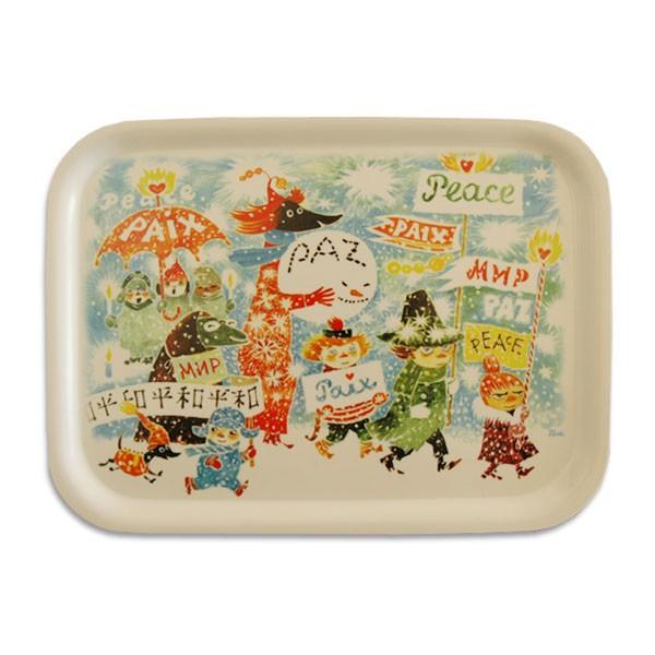 MOOMIN トレイ peace(ピース)トーベ・ヤンソン opto design MOOMIN トレイ peace(ピース)トーベ・ヤンソン opto design