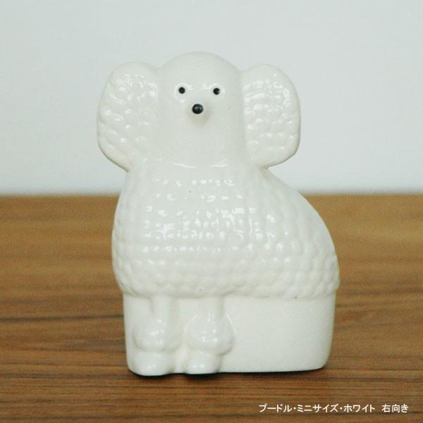 Lisa Larson リサ ラーソン Poodle プードル ミニサイズ ホワイト 北欧オブジェ 置物 Ob 0006 Poodle Mini Little By Little 通販 Yahoo ショッピング
