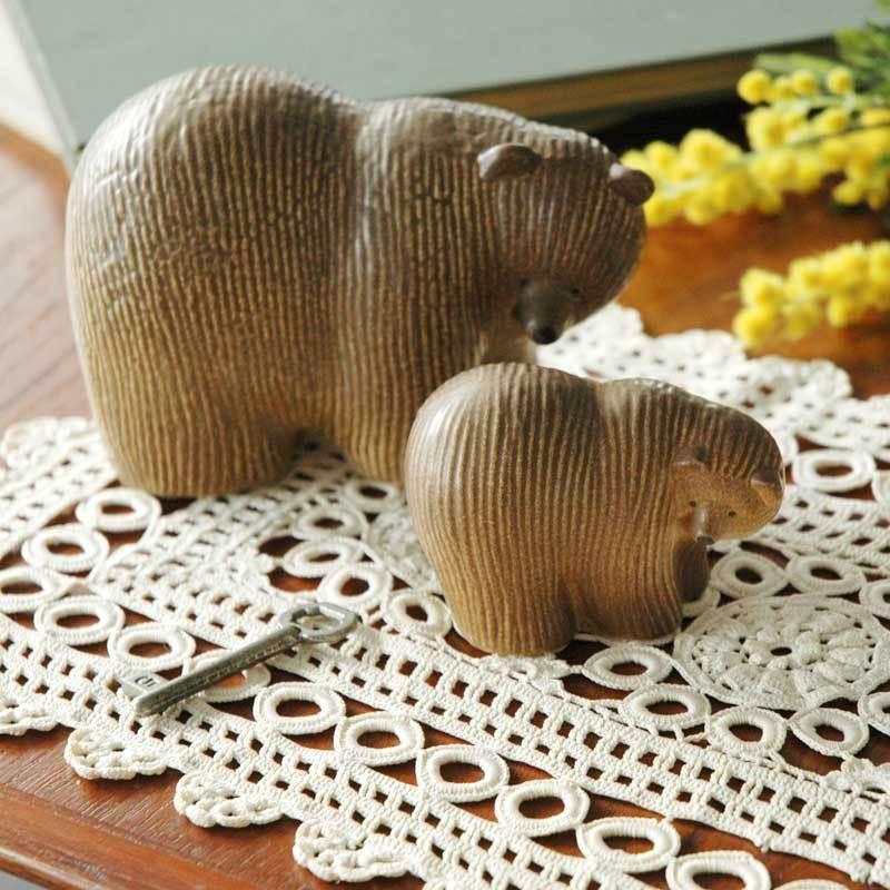 Lisa Larson（リサラーソン） Bear(ベア）クマ ミディアムサイズ 