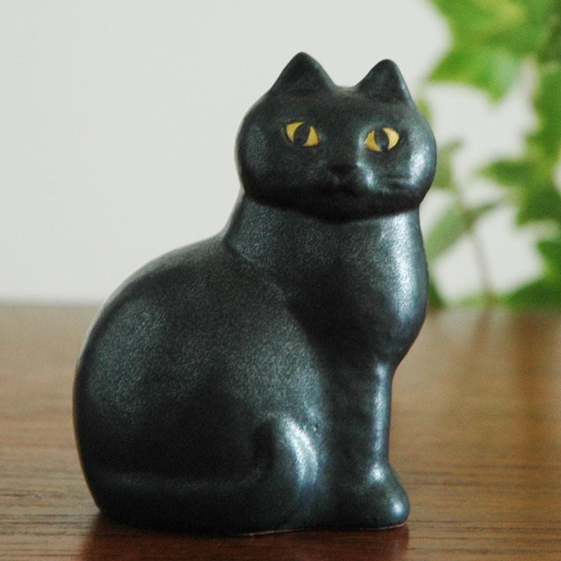 リサラーソン オブジェ 置物 黒猫 小 【公式通販】