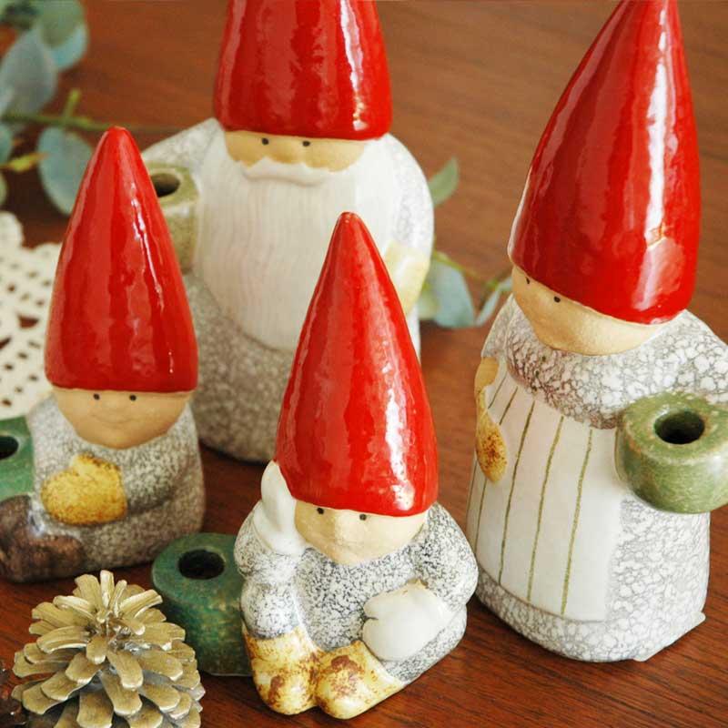 未使用　リサラーソン サンタ　置物 Lisa Larson（リサラーソン） Lisa Larson(リサ ラーソン)Santa Father