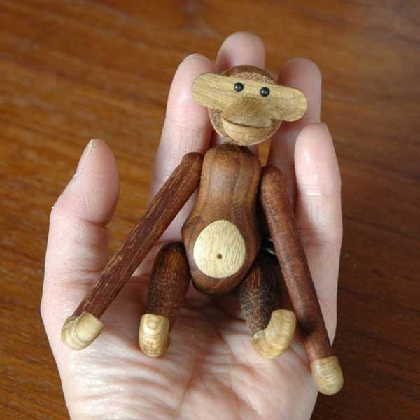 Kay Bojesen Monkey カイ・ボイスン モンキー 木製オブジェ Kay Bojesen(カイ・ボイスン)MONKEY(モンキー）ミニサイズ 木製