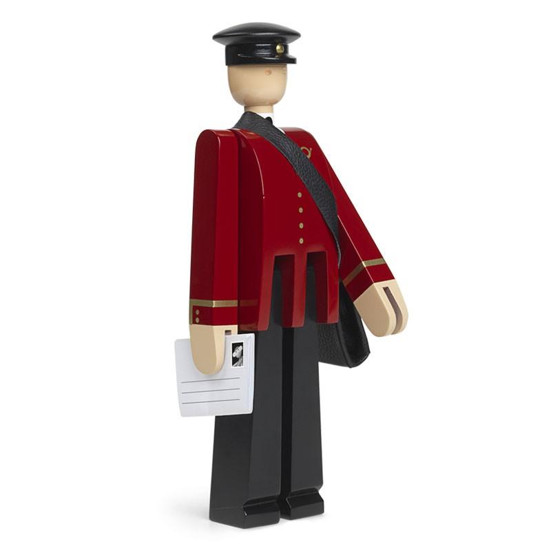 Kay Bojesen(カイ・ボイスン) POST MAN”EINAR”ポストマン（エイナー)　郵便配達人 39214 木製オブジェ デンマーク【正規品】 北欧雑貨 北欧インテリア雑貨_1