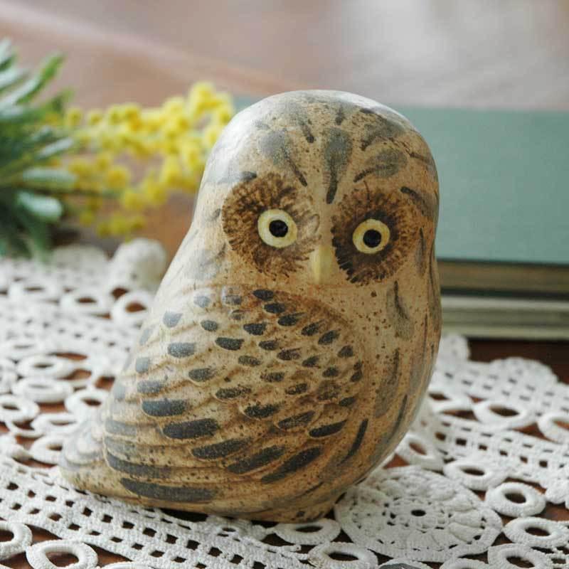 Lisa Larson リサ ラーソン Owl フクロウ 北欧オブジェ 置物 Ob 0118 Owl Little By Little 通販 Yahoo ショッピング