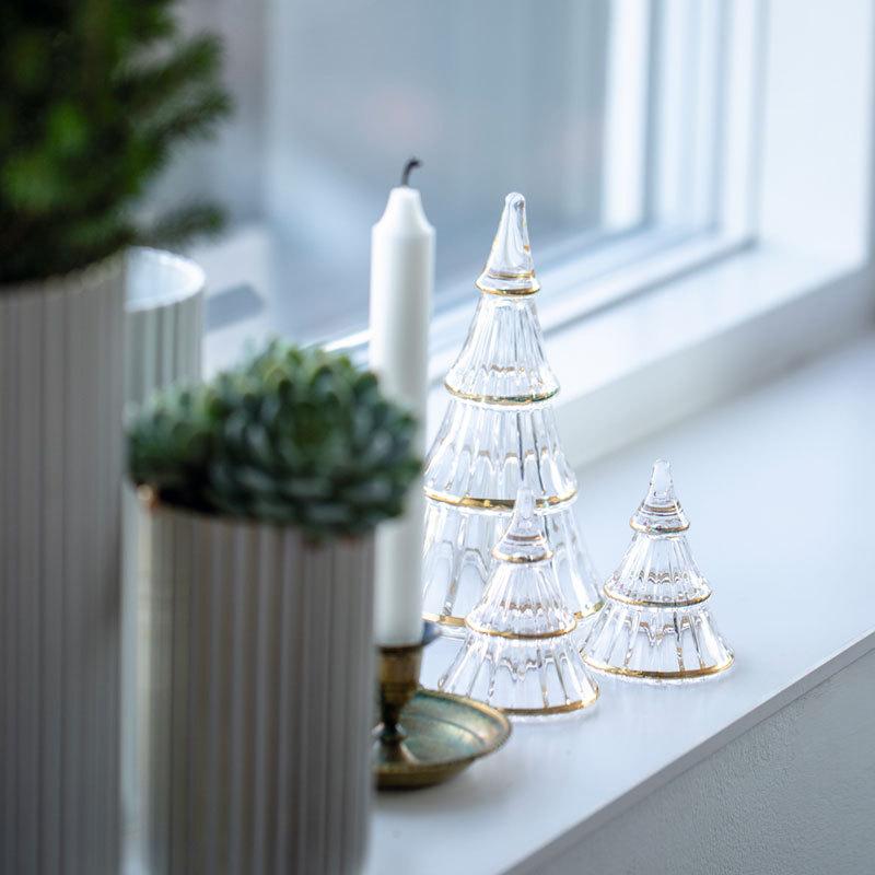 HOLMEGAARD クリスマスツリー Sサイズ H7.5cm ホルムガード ガラス製