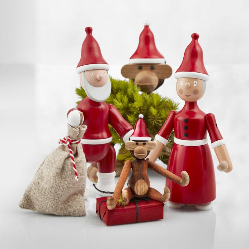 Kay Bojesen(カイ・ボイスン）SANTA CLARA（サンタ・クララ） MRS SANTA（ミセス・サンタ）39480 木製オブジェ 【正規品】 北欧雑貨 北欧インテリア雑貨_6