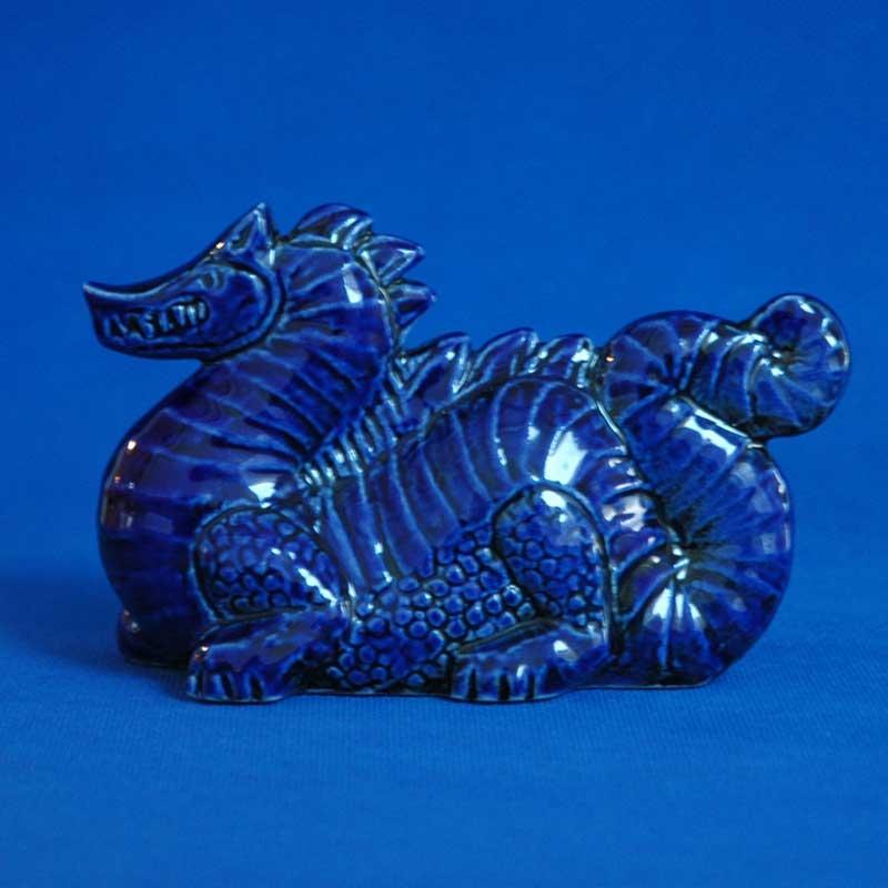 Lisa Larson（リサラーソン） Dragon（ドラゴン）ブルー オブジェ
