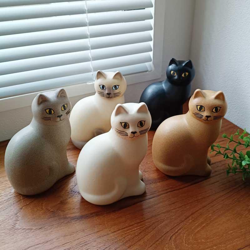 CAT MANS(キャットマンス）ミディアムサイズ ブラウン Lisa Larson(リサ ラーソン) スウェーデン北欧オブジェ・置物 北欧雑貨 北欧インテリア雑貨_12