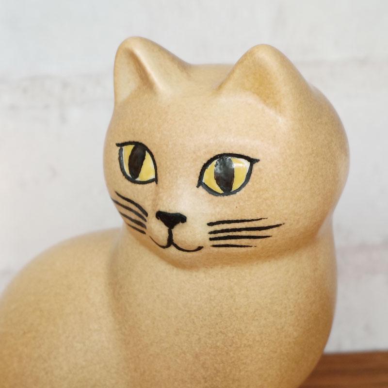 CAT MANS(キャットマンス）ミディアムサイズ ブラウン Lisa Larson(リサ ラーソン) スウェーデン北欧オブジェ・置物 北欧雑貨 北欧インテリア雑貨_5