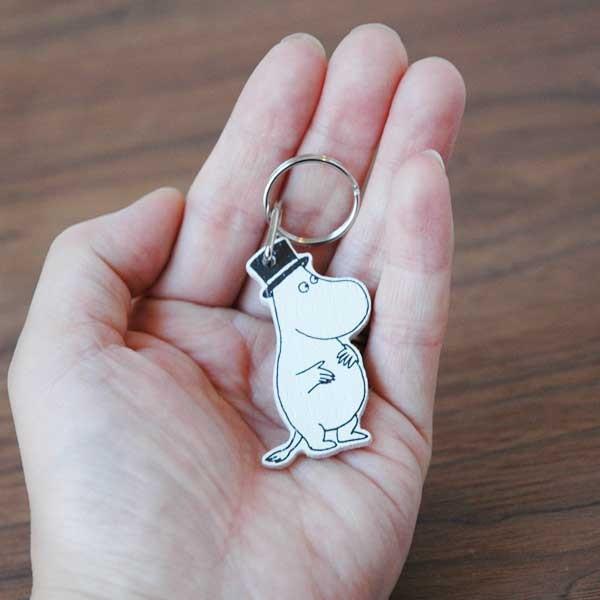 MOOMIN（ムーミン） ムーミンパパ 白樺製キーリング APRILMAI