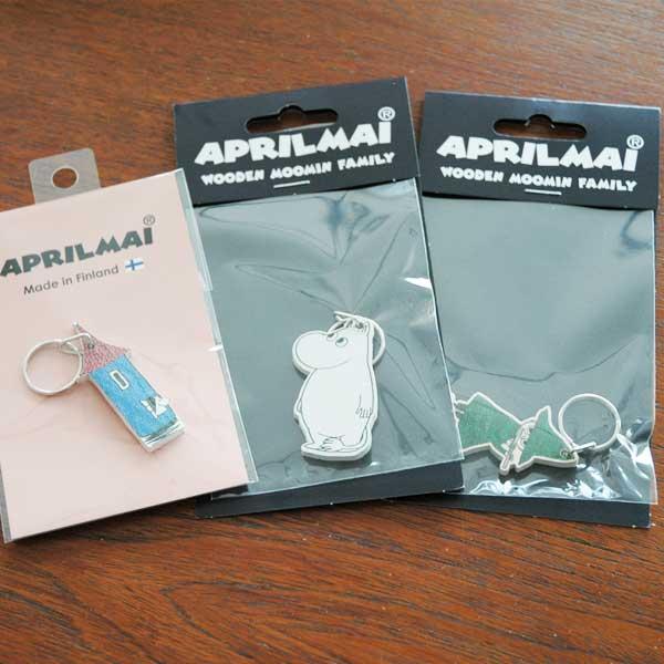 MOOMIN（ムーミン） スティンキー 白樺製キーリング APRILMAI