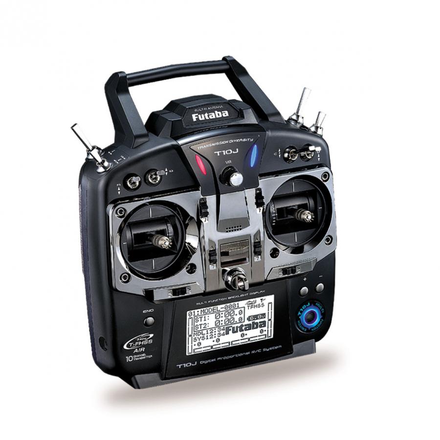 フタバ プロポ 10J（10ch-2.4GHz T-FHSS AIRモデル）飛行機TRセット