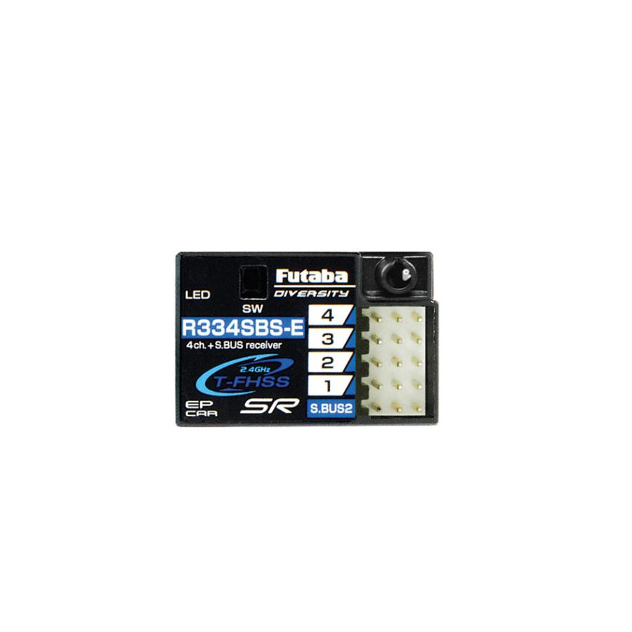 双葉電子工業 FUTABA R334SBS-E（ショートアンテナ） T-FHSS/T-FHSS SR